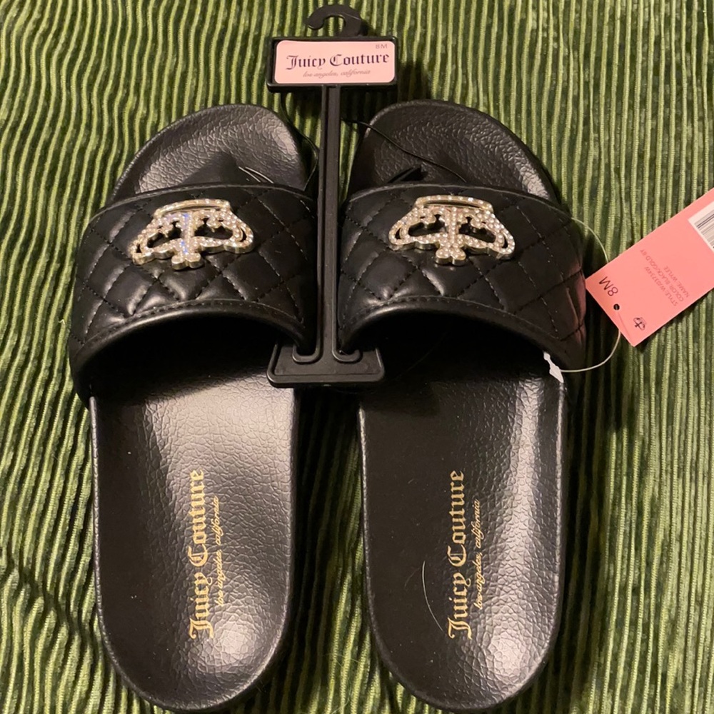 Juicy Couture Slides Size 8 NWT